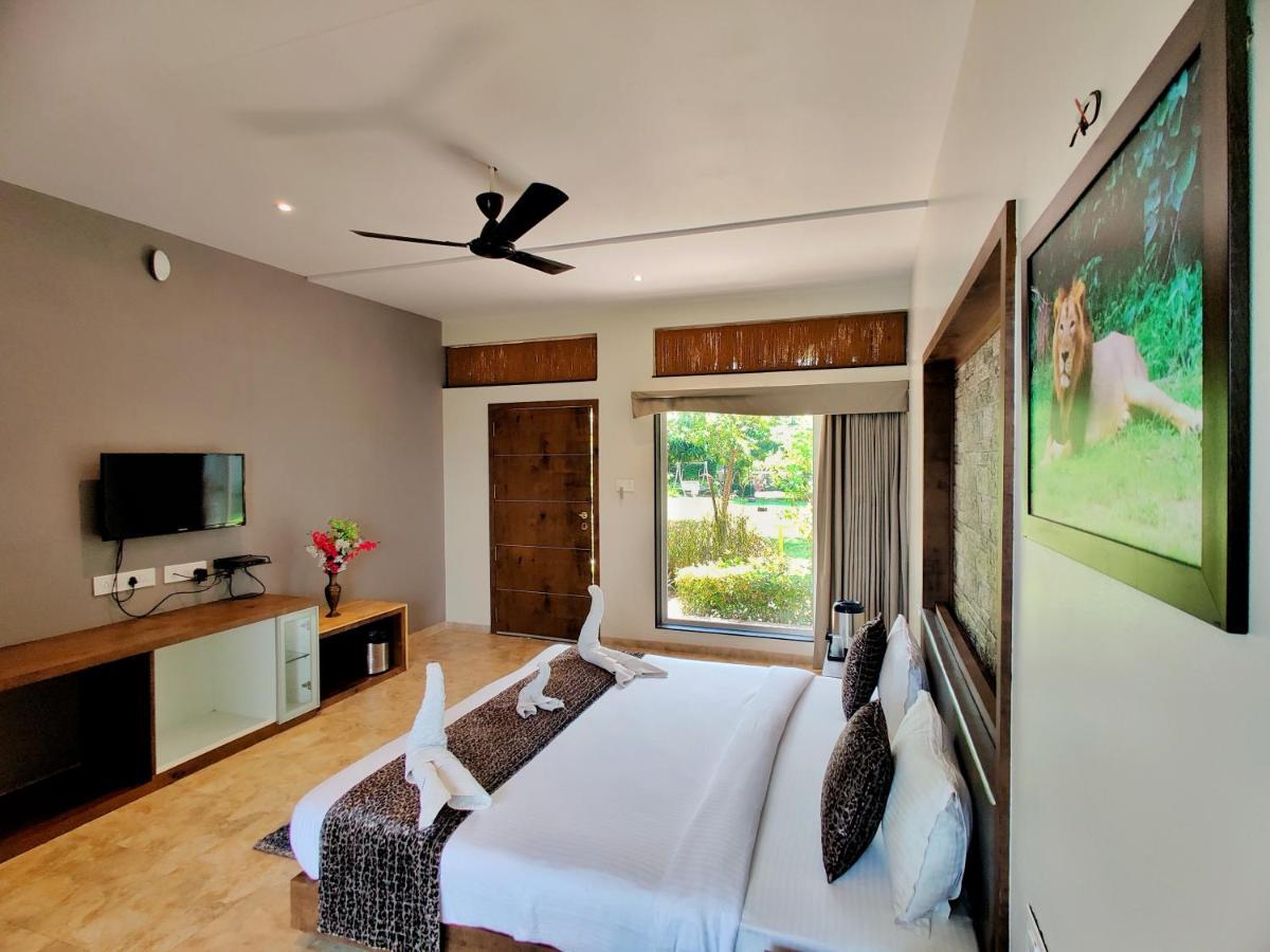 Lion Signature Family Resort Sasan Gir Buitenkant foto