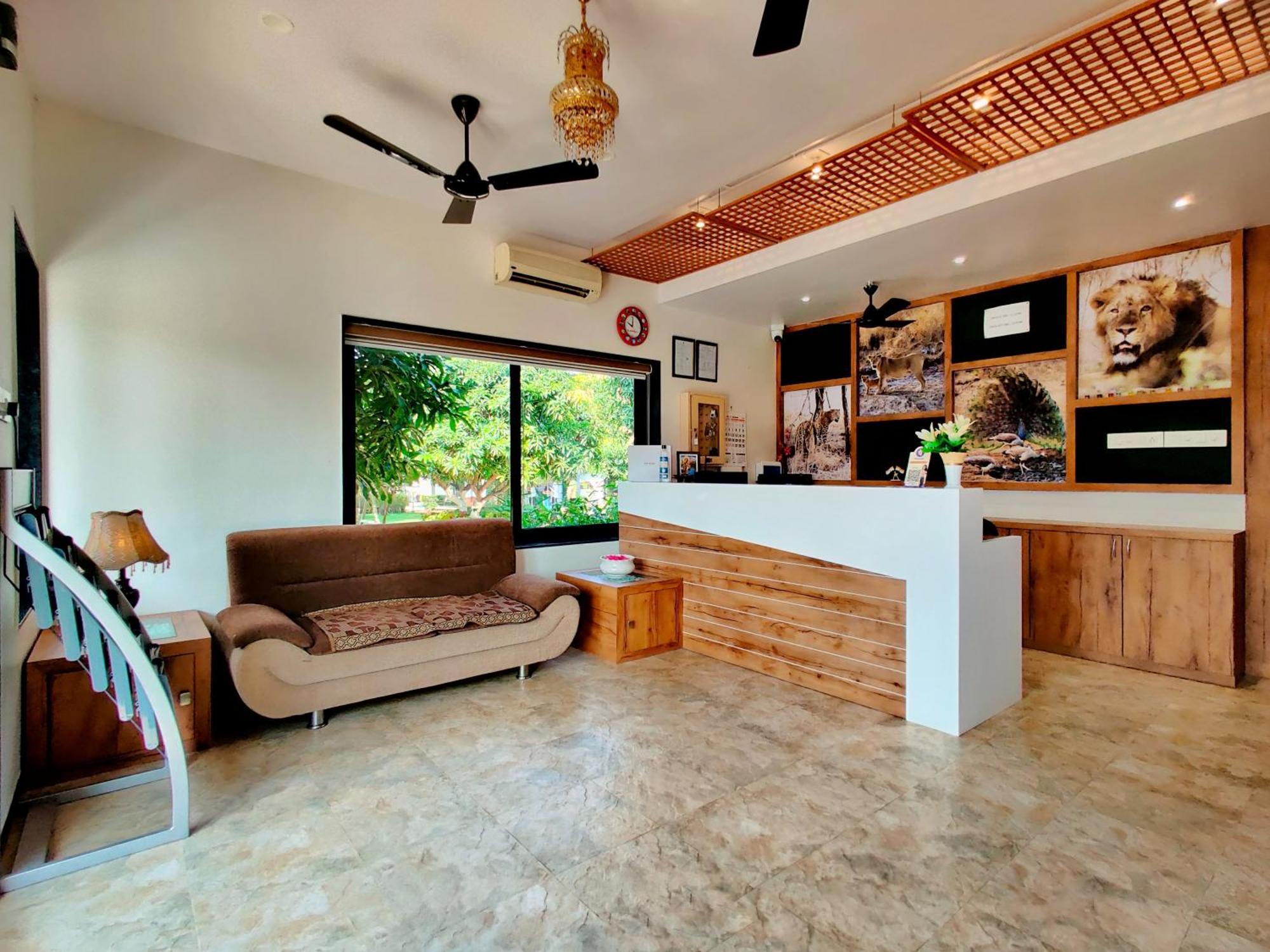 Lion Signature Family Resort Sasan Gir Buitenkant foto