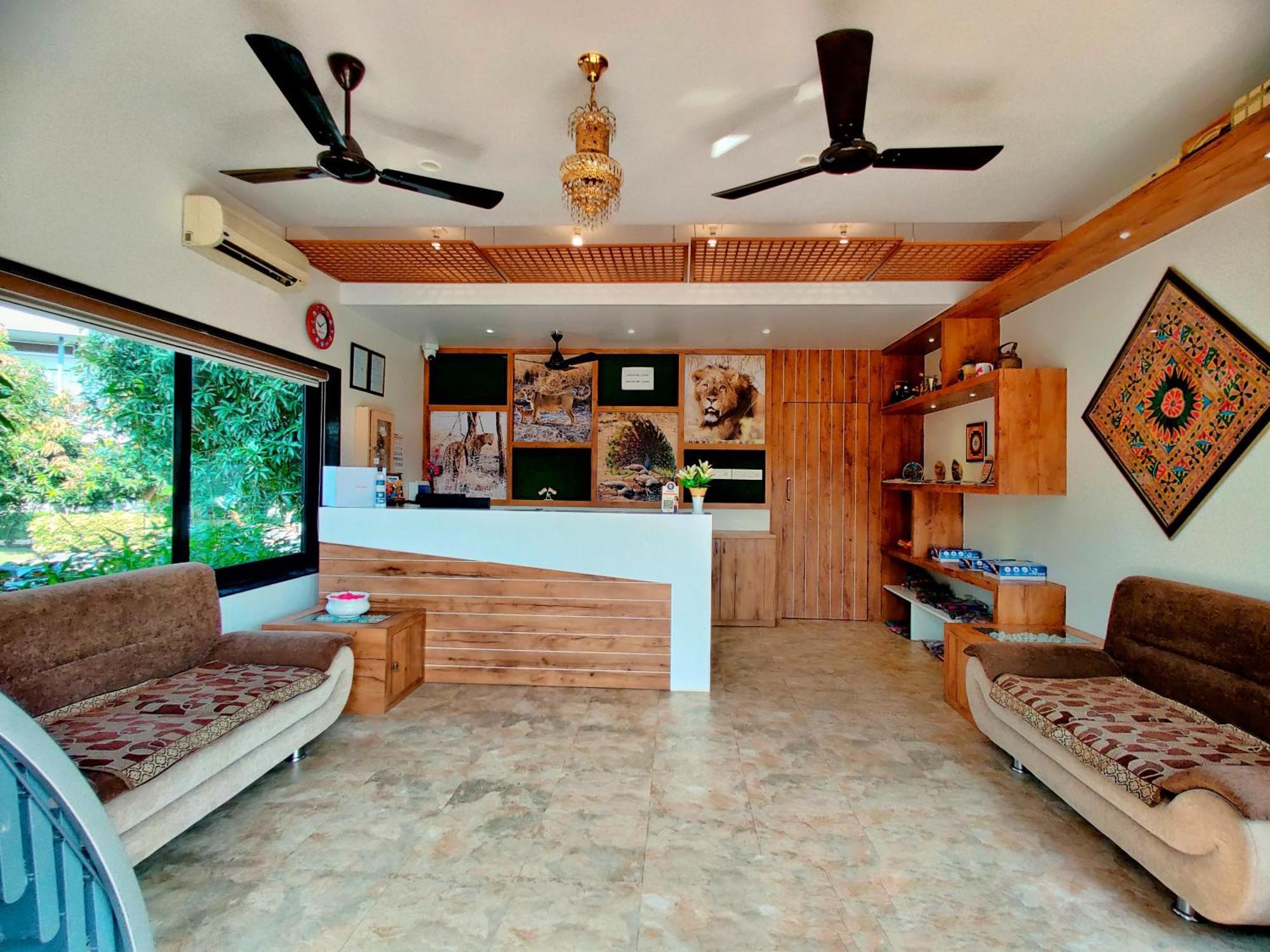 Lion Signature Family Resort Sasan Gir Buitenkant foto