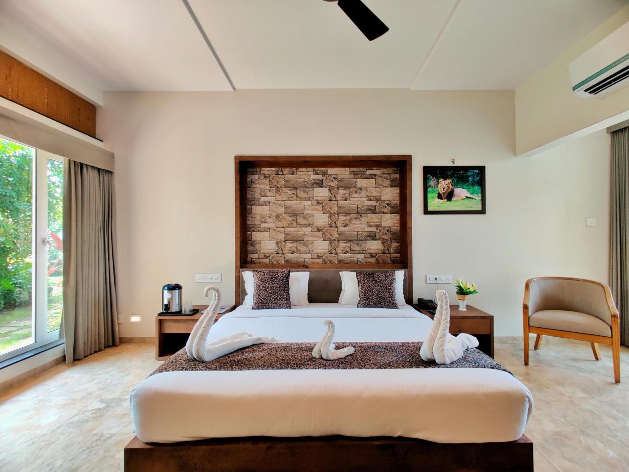 Lion Signature Family Resort Sasan Gir Buitenkant foto