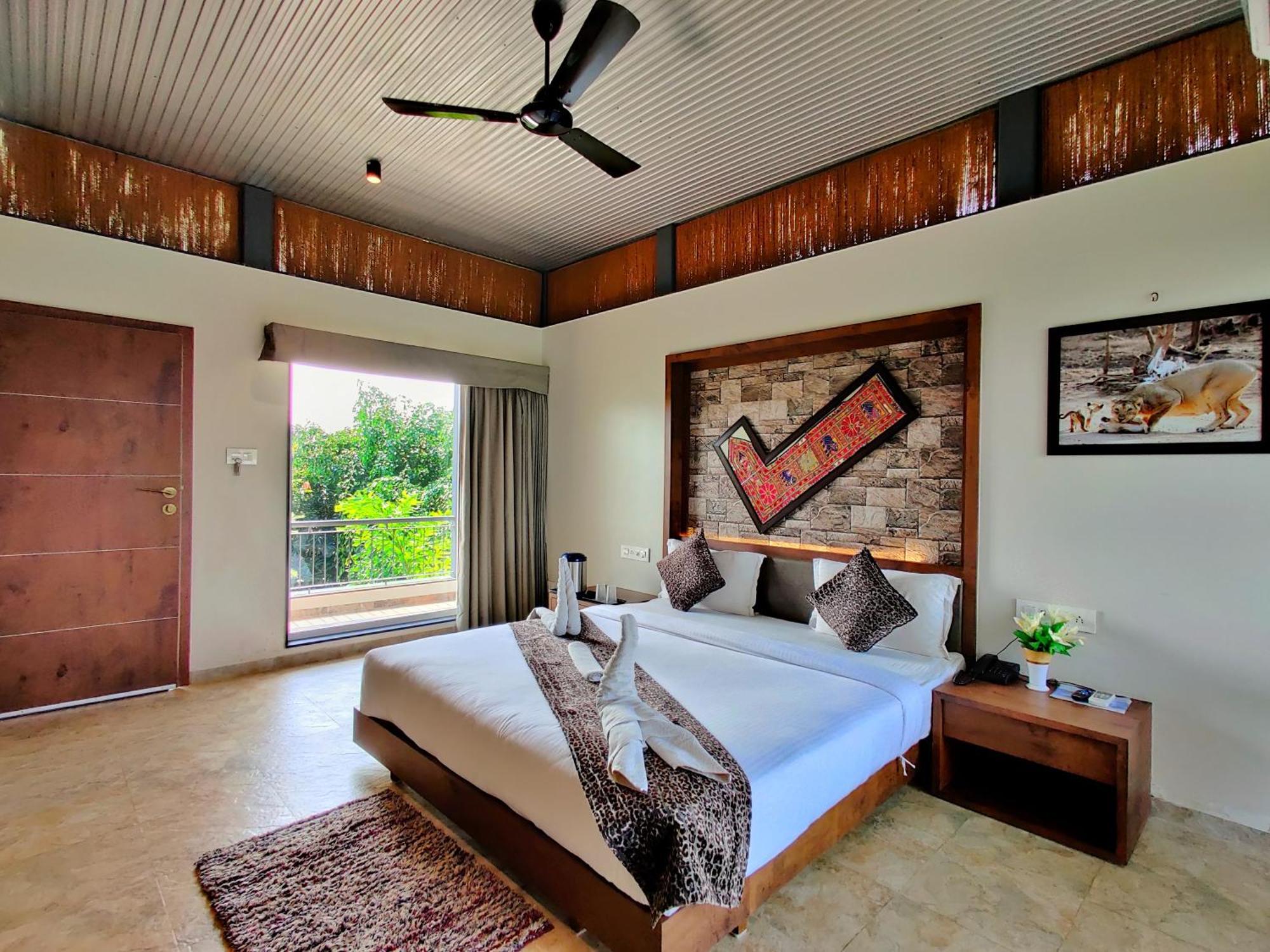 Lion Signature Family Resort Sasan Gir Buitenkant foto